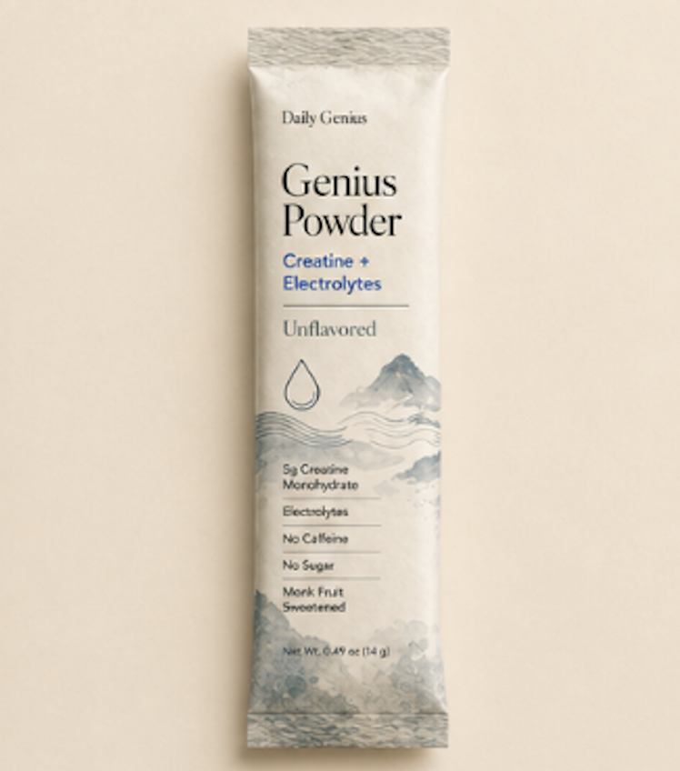 Daily Genius Unflavored stick pack